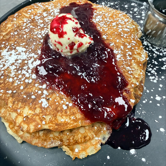 Lemon Ricotta Pancakes.